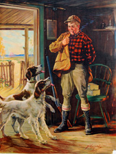 Vintage hunting prints