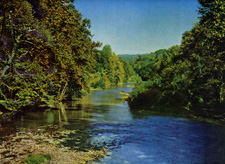 Vintage landscape and village scenes from 1910-1940s