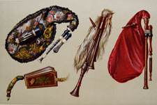 Cornmeuse, Calabrian Bagpipe, Musette