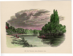 ON THE THAMES, NEAR ROEBUCK INN