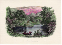 RIVER SCENE, ABERGLASLYN