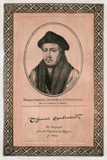 Thomas Cranmer Archbishop of Canterbury