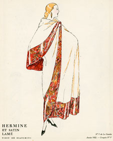 Hermine et Satin Lamé