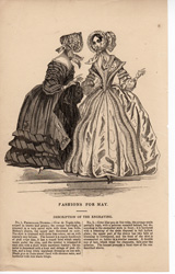 Godey's fashion print