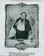 DEWAR'S WHISKY AD