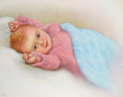 Vintage baby prints