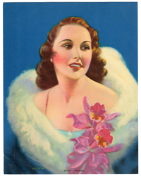 Vintage pin up art and glamourous women prints (1930s-1940s)