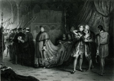 THE QUARREL OF WOLSEY AND BUCKINGHAM