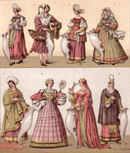 Italian costume by Racinet #2