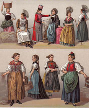 Racinet Swiss costume