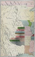 Indian Frontier in 1840