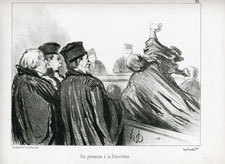 Daumier legal scene