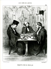 Daumier legal scene