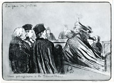 Daumier legal scene