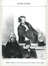 Daumier legal caricature