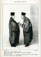 Daumier legal caricature