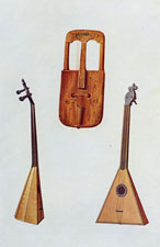 Welsh Crwth, Russian Balalaika