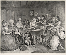 The Harlot's Progress, Plate 6