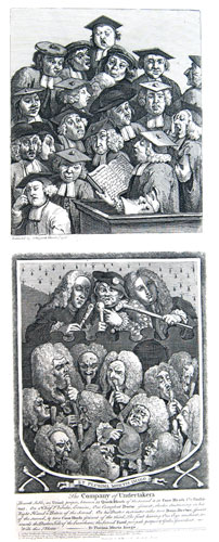 Scholars at a Lecture, The Company of Undertakers