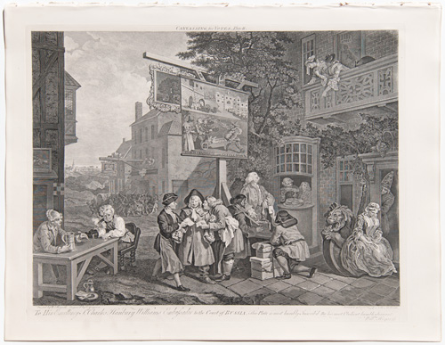 Canvassing for Votes by William Hogarth