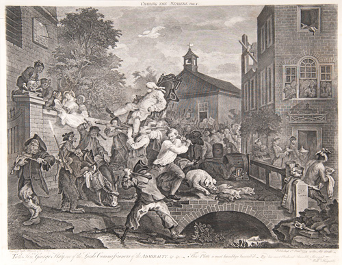 An Election Entertainment by William Hogarth