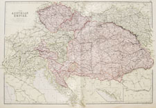 antique map of Austria