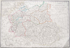 antique Austrian map