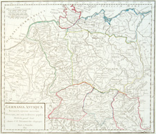 Delamarche map of ancient Germany