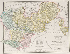 Wilkinson map of Italy (Sardinia)