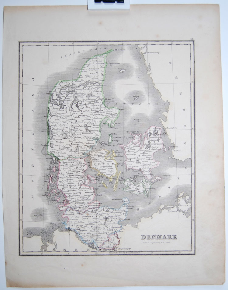 Denmark by Lizars circa 1850