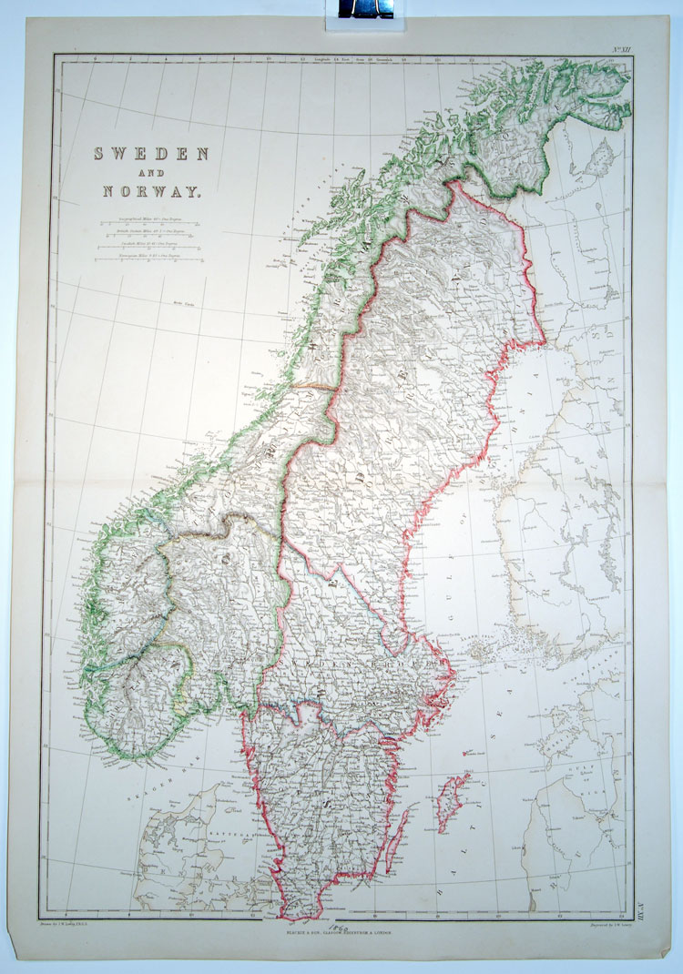 Sweden and Norway from McPhun's