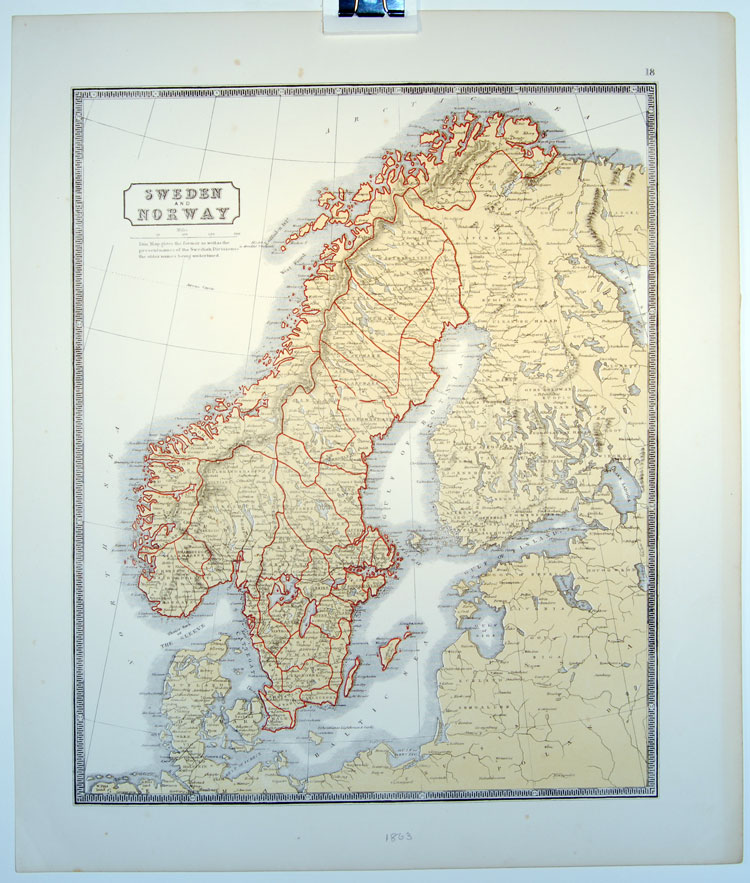 Sweden and Norway from McPhun's