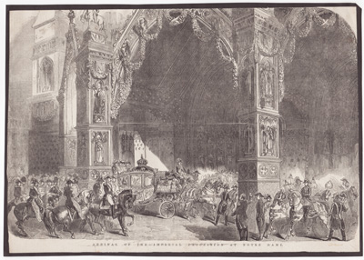 Arrival of the Imperial Procession at Notre Dame