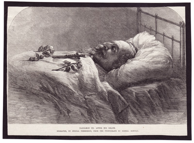 Napoleon III after his death