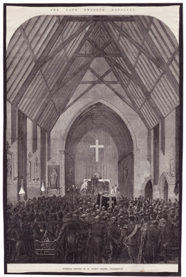 Funeral Service in St. Mary's Chapel, Chiselhurst