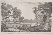 Ditchley the Seat of the Earl of Litchfield near Woodstock in Oxfordshire