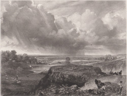 Hampstead Heath Harrow in the distance 