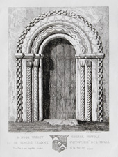 N. Door of Wisset Church, Suffolk
