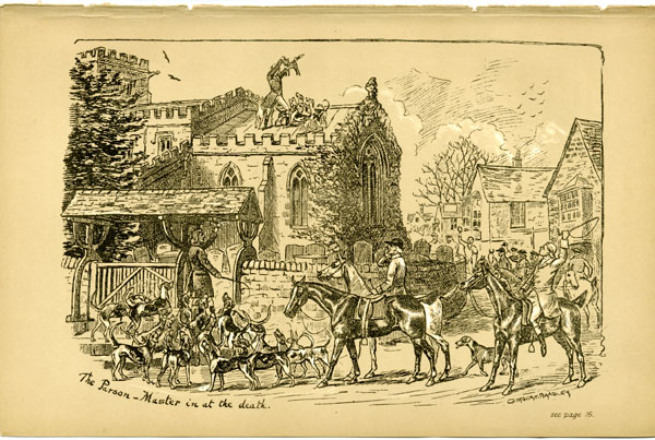 The Parson-Master in at the death