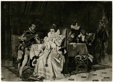 Mary Stuart and Rizzio