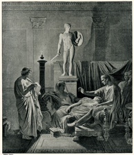 Octavia Overcome by Virgil's Verses