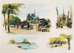 Paris, L'Abside de Notre Dame