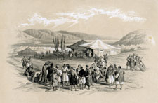 Encampment of the Pilgrims at Jericho