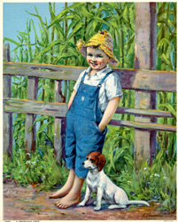 Vintage prints of 'boys being boys' from the 1930s and 1940s