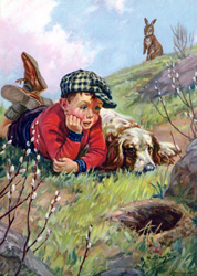 Vintage prints of 'boys being boys' from the 1930s and 1940s