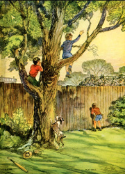 Vintage prints of boys, etc
