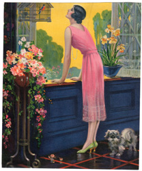 Vintage pin up art and glamourous women prints (1930s-1940s)