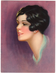Vintage pin up art and glamourous women prints (1930s-1940s)